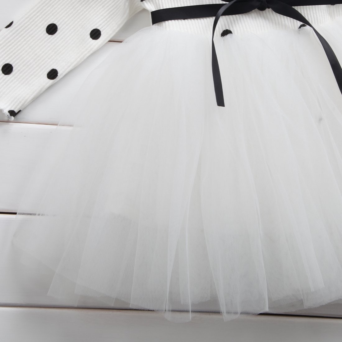 Baby Mädchen Frühling Winter Langarm Tüllkleider Spitze Neugeborene 1. Geburtstag Partykleider Taufkleid Freizeitkleidung
