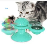 Katzen-Windmühlen-Multifunktionsspielzeug Juckreiz-Kratzgerät Zahnreinigungsspielzeug