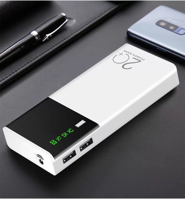 Neue 20000mAh Powerbank Schwarze Reiskorn-Powerbank Personalisierte Powerbank Powerbank