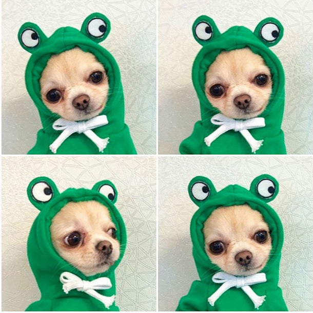 Niedliche Obst-Hundekleidung für kleine Hunde, Hoodies, warme Winter-Fleece-Haustierkleidung, Welpen-Katzenkostüm-Mantel für französische Chihuahua-Outfits