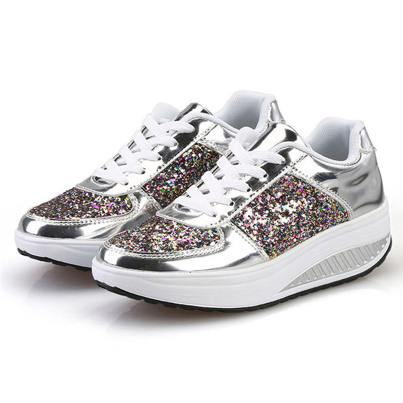 Zapatillas de lentejuelas para mujer
