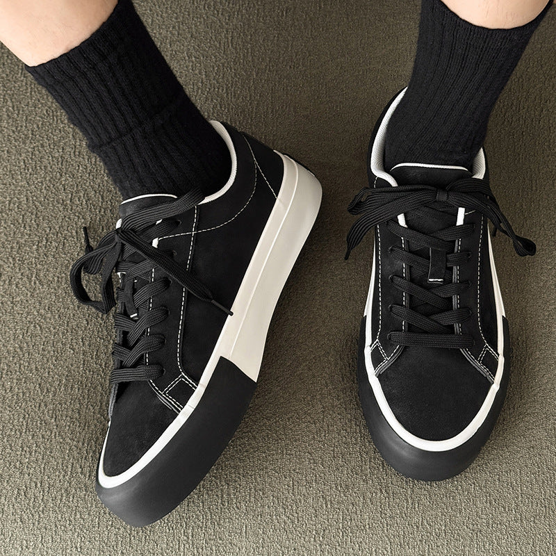Paar-Sneaker im Nischenstil, vielseitig für Freizeit- und Sportkleidung
