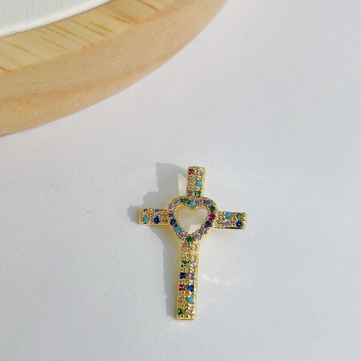 Punk Retro Hip-Hop Style Personalized Cross Necklace Pendant