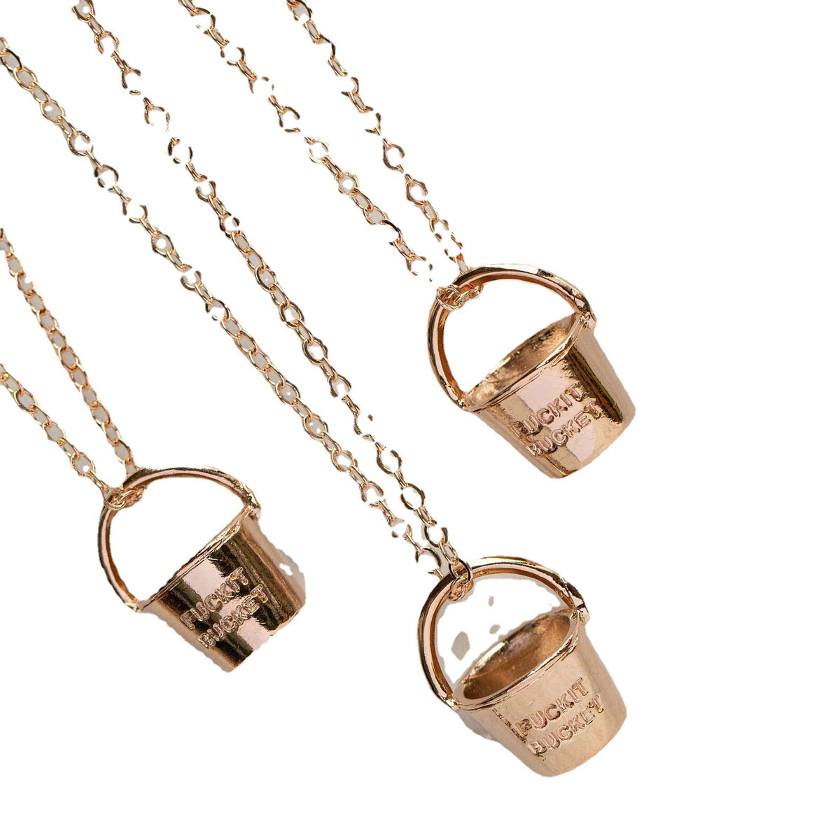 Feng Shui Bucket Necklace For Women With Keychain