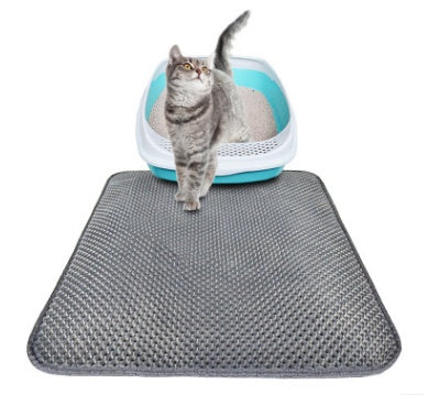 Katzenstreumatte Wabenförmige Katzenmatte Wasserdichte Urinbeständige Matte Haustierbedarf