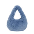 Womens Versatile Simple Plush Tote Bag