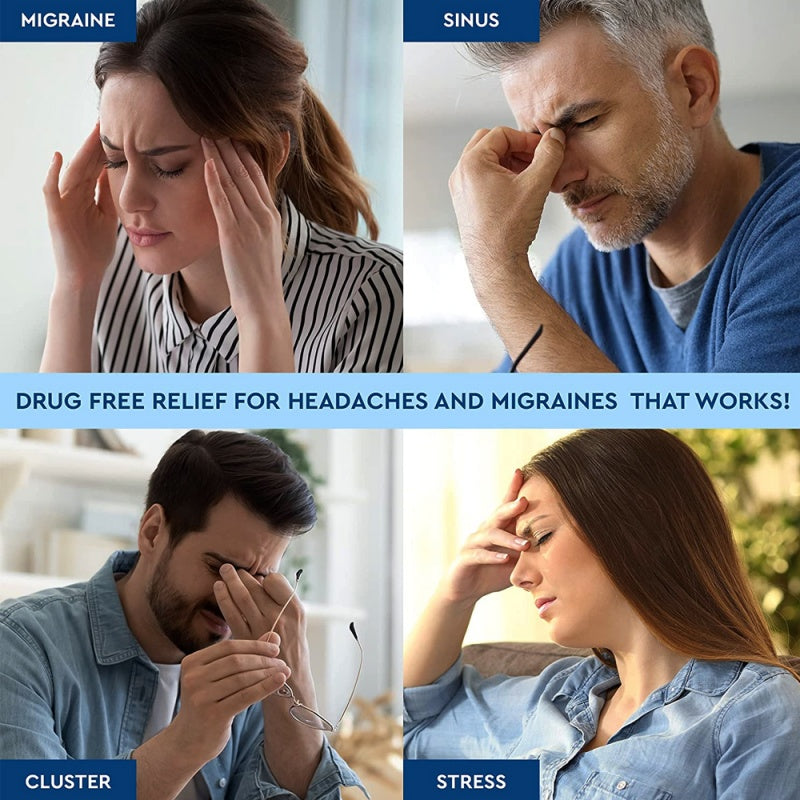 Gorro para Alivio de Migrañas Frío Terapéutico Productos para Aliviar Migrañas Envoltura Cómoda para la Cabeza Compresa Fría Antifaz para Ojos Hinchados
