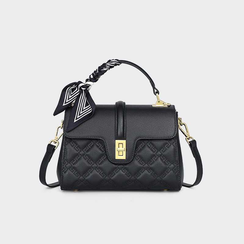 High-End Textured Large-Capacity Tote Crossbody Bag