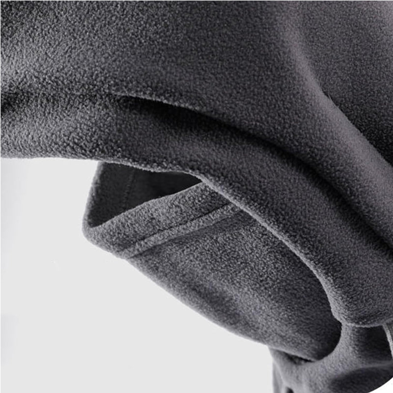 Cycling Beanie Hat, Winter Face Hood,Windproof Warm Polar Fleece Headwear, Cold Weather Gear For Snowboarding, Mountain Climbing, Motorcycle