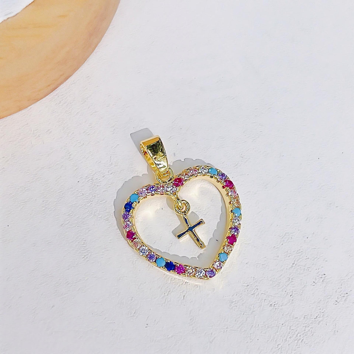 Punk Retro Hip-Hop Style Personalized Cross Necklace Pendant