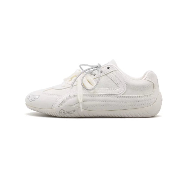 Retro Low-heeled Racing Shoes For Casual Training