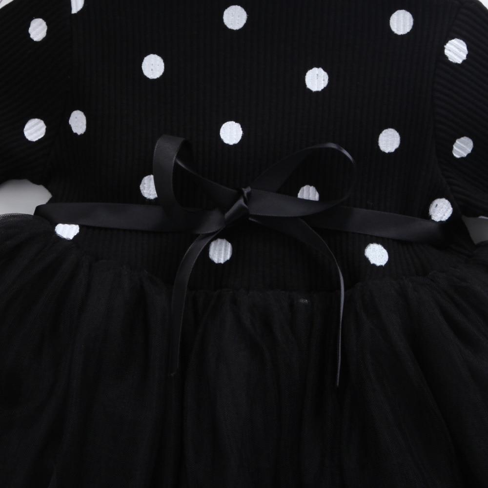 Baby Mädchen Frühling Winter Langarm Tüllkleider Spitze Neugeborene 1. Geburtstag Partykleider Taufkleid Freizeitkleidung