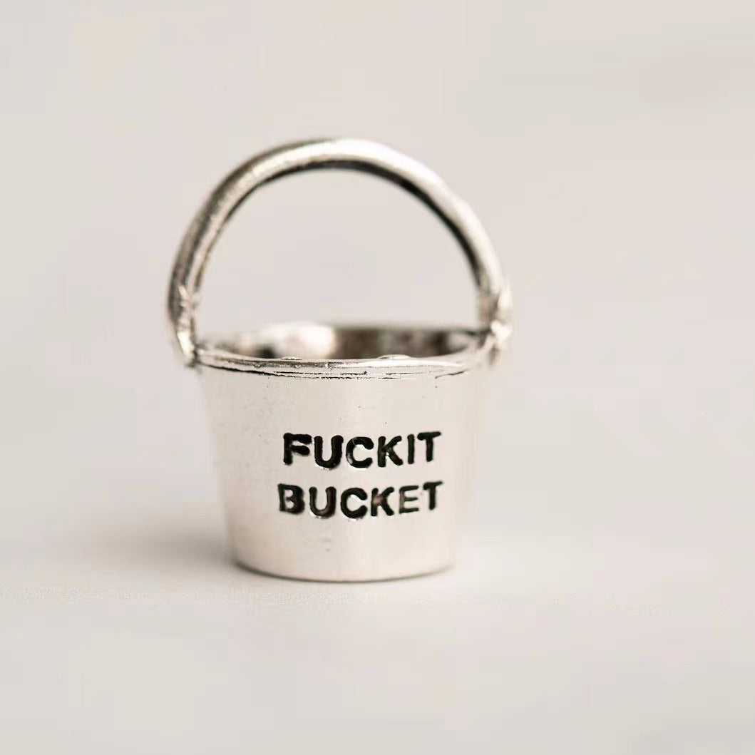 Feng Shui Bucket Necklace For Women With Keychain