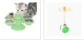 Katzen-Windmühlen-Multifunktionsspielzeug Juckreiz-Kratzgerät Zahnreinigungsspielzeug