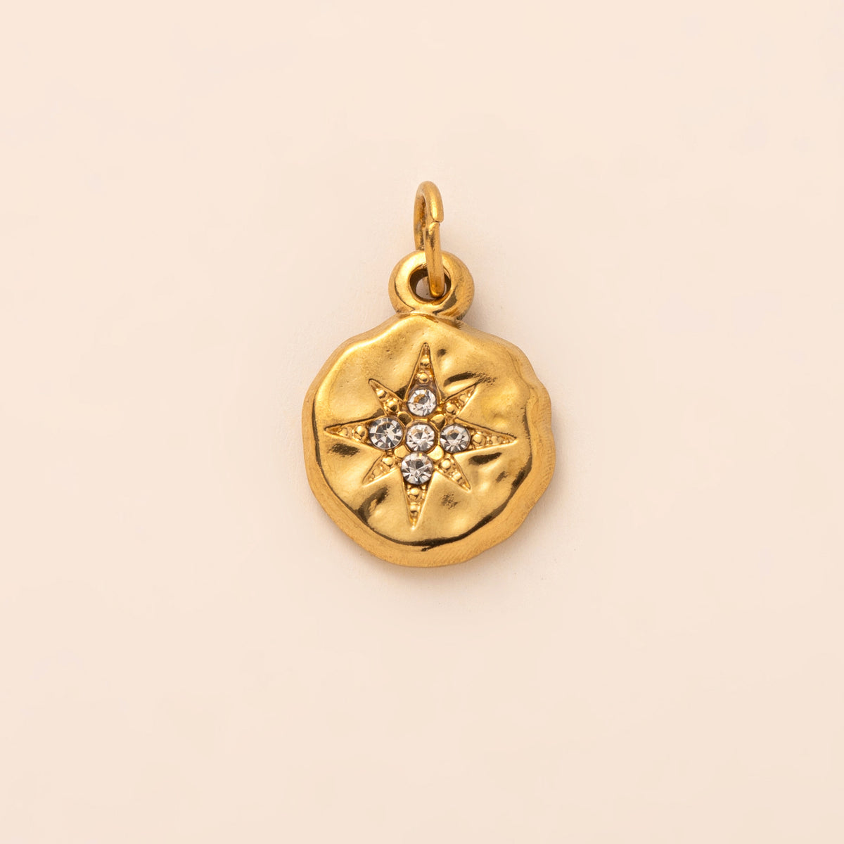 European And American Stainless Steel Summer Beach-Style Starfish And Turtle Zircon Pendant