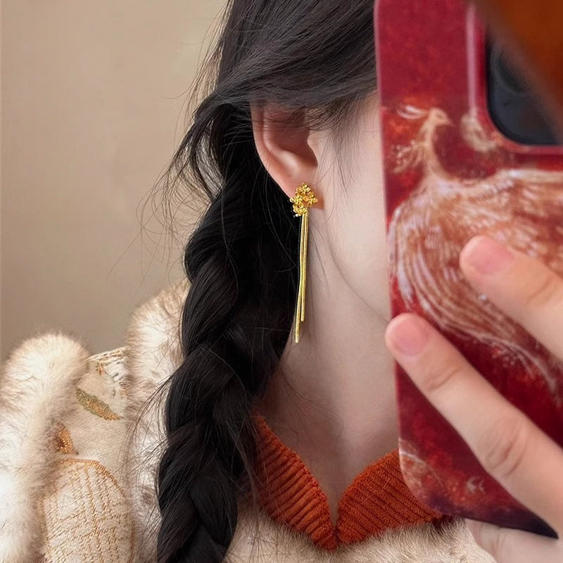 Retro-style Ear Jewelry With Electroplating