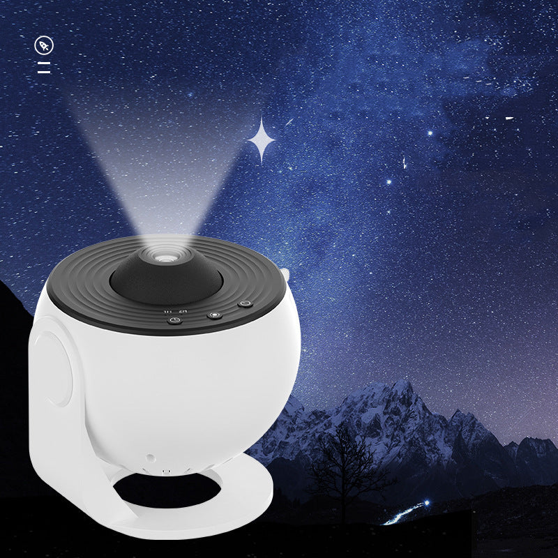 Luz Nocturna Proyector de Galaxia Proyector de Cielo Estrellado Lámpara Planetario Giratoria 360 Para Habitación de Niños Regalo de San Valentín Decoración de Boda