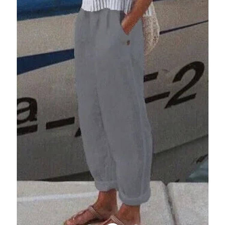 Women's Beach-style Casual Vacation Pants
