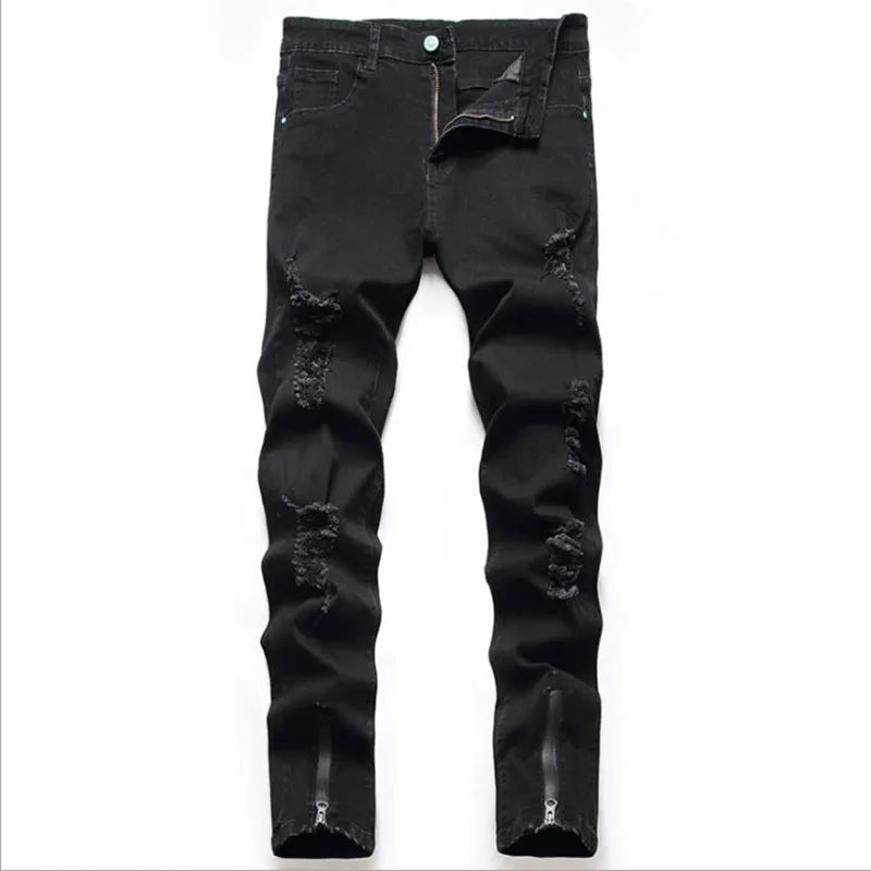 New Streetwear Hip Hop Cargo 2022 Pants Mens Jeans Elastic Waist Harem Pants Men Joggers Jeans Autumn and Spring Men Trousers