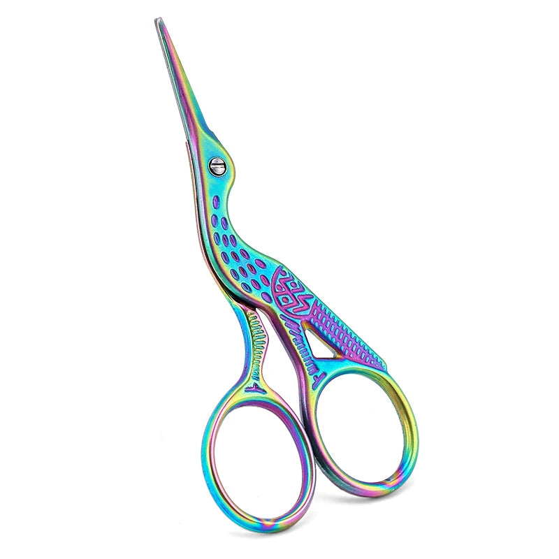 Eyebrow Scissor Makeup Eyelash Trimmer Facial Hair Remover Stainless Steel Nail Cuticle Manicure Scissor Beauty Makeup Tool