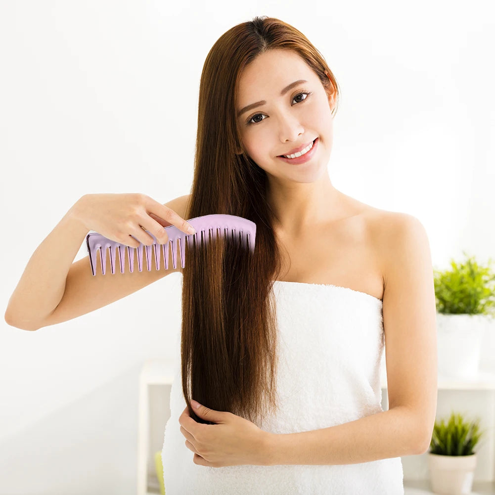 Harz-Galvanisierungs-Friseurkamm Haarbürste Großer breitzinkiger Kamm Haarschneidewerkzeug Salon Friseurkämme Styling