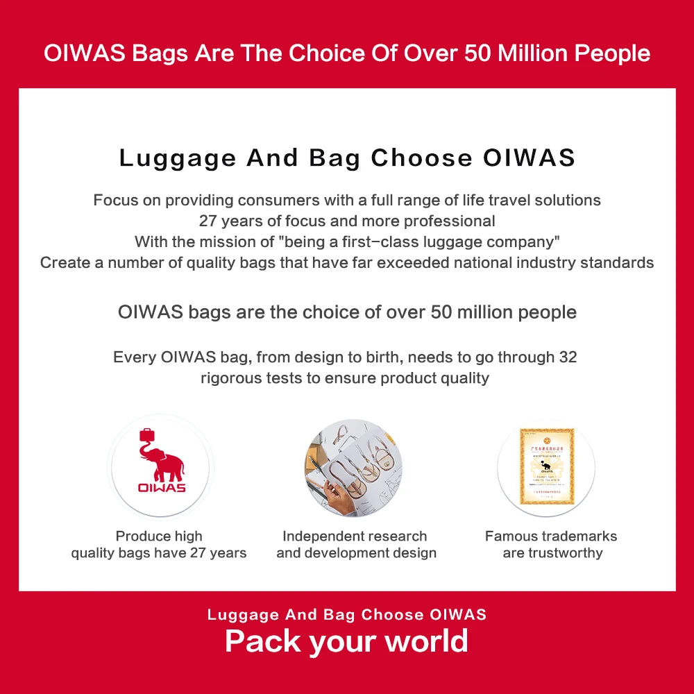OIWAS Men's backpack For 15.6 Laptop Inch School Bags  Waterproof Nylon 29L Casual Shoulder Bagpack Travel Teenage Mochila