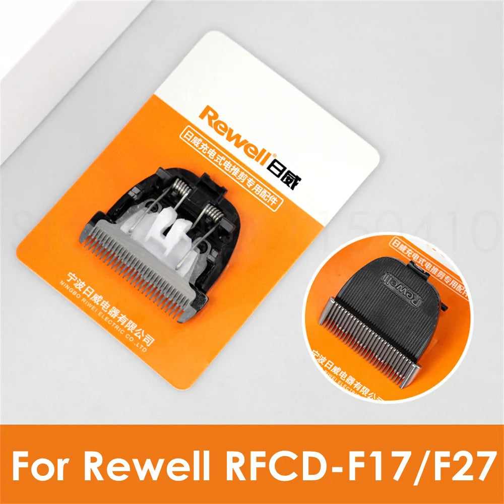 Original Electric Hair Clipper Blade Replacement Knife for Rewell Clipper Plastic Blade Parts F28 F29 S7 RFCD-F17 Trimmer Head