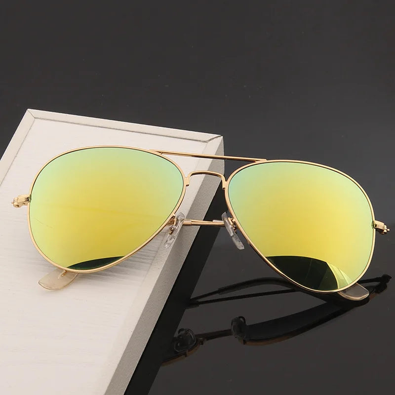 2026 New Double Bridge Sunglasse for Woman Alloy Frame Mirror Lens Sun Glasses Female Male Fashion Eyewear for Men Eyeglasses