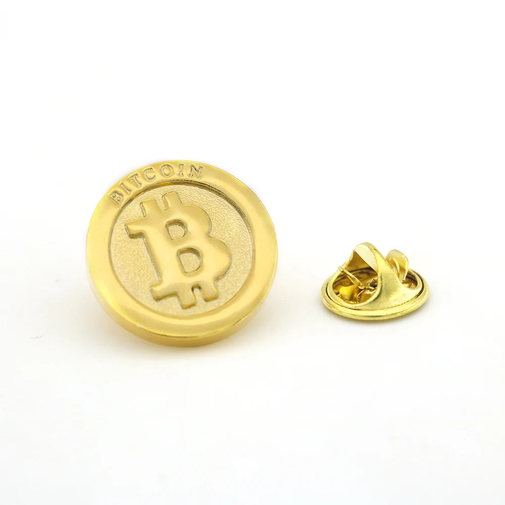 Men's Fashion Brooch Lady's Lapel Pin Clothing Backpack Badge Quality Brass Material Building Blocks Design Suit Pin For Men