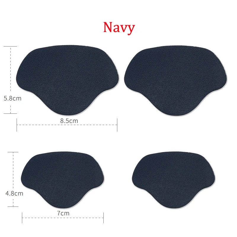 4pcs Insoles Patch Heel Pads for Sport Shoes Adjustable Size Antiwear Feet Pad Cushion Insert Insole Heel Protector Back Sticker