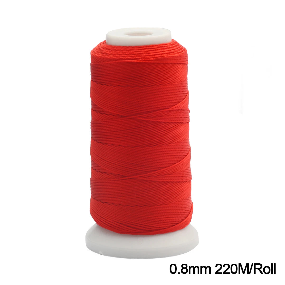 0.2-2.5mm Red Nylon Cord Thread Chinese Knot Macrame Cord Bracelet Braided String For Jewelry Making DIY Tassels Beading Thread