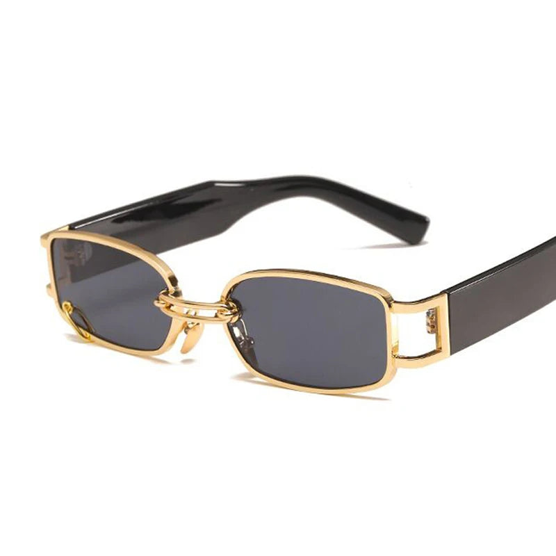 2021 Quadratische Sonnenbrille Damen Luxusmarke Reise Kleine Rechteckige Sonnenbrille Weibliche Mode Retro Lunette De Soleil Femme