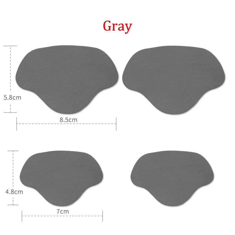 4pcs Insoles Patch Heel Pads for Sport Shoes Adjustable Size Antiwear Feet Pad Cushion Insert Insole Heel Protector Back Sticker