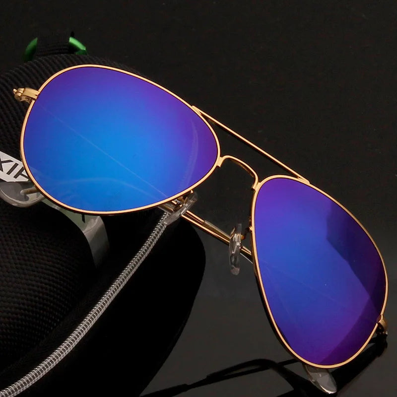 2026 New Double Bridge Sunglasse for Woman Alloy Frame Mirror Lens Sun Glasses Female Male Fashion Eyewear for Men Eyeglasses