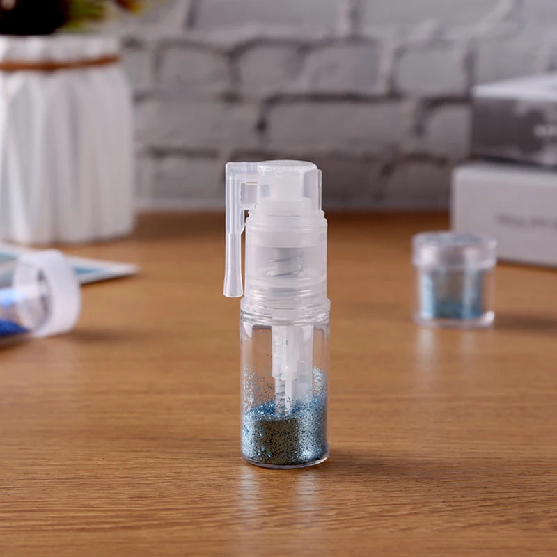 14ML/35ML Glitter Duster Spray Bottle Pot Hand Tools Portable Dry Powder Bottles For Adding a Shimmer Of Sparkle to Cards Making