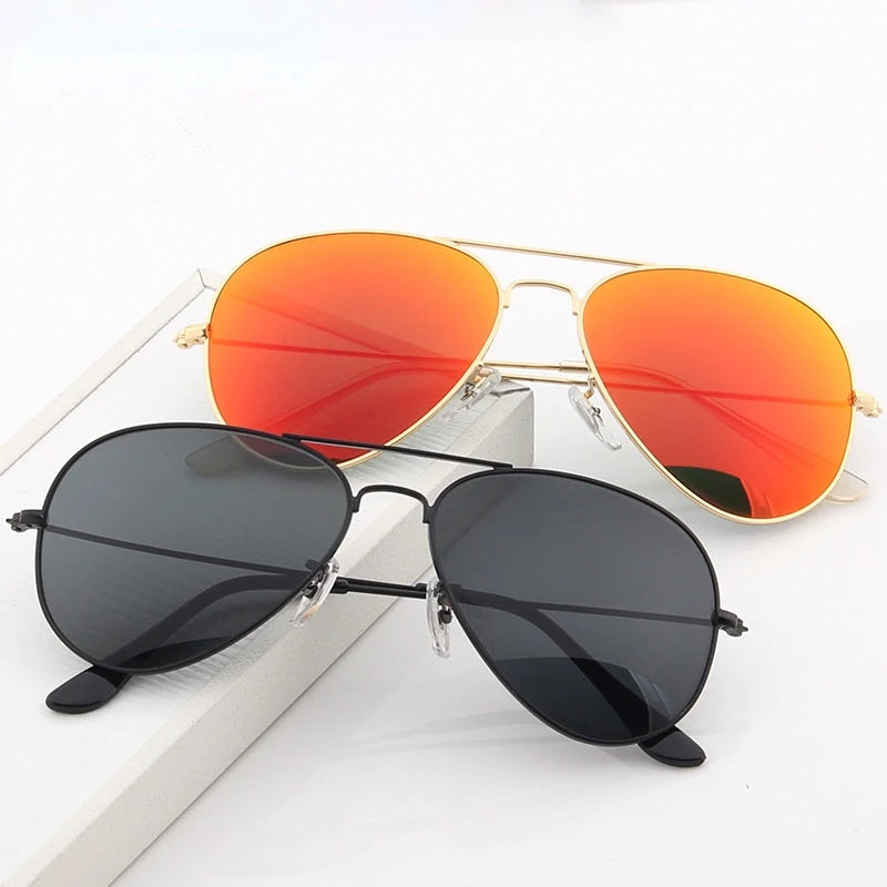 2026 New Double Bridge Sunglasse for Woman Alloy Frame Mirror Lens Sun Glasses Female Male Fashion Eyewear for Men Eyeglasses
