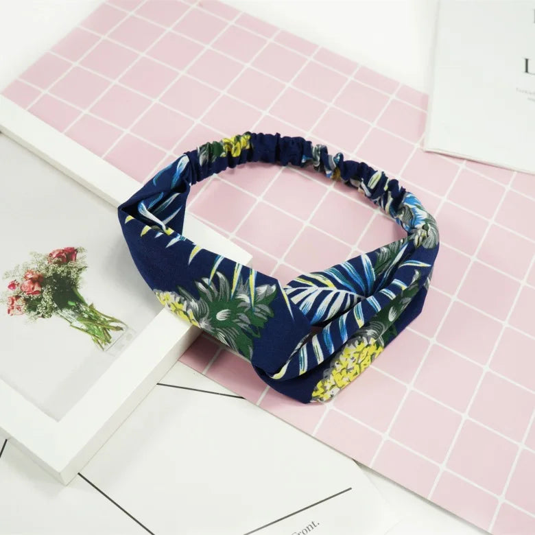 Multiple Styles Fashion Hot Sale  Simple Wild Fashion Lady Hair Cloth Bow Knot Headband Hair Ties Rope Girl Hair Accessories