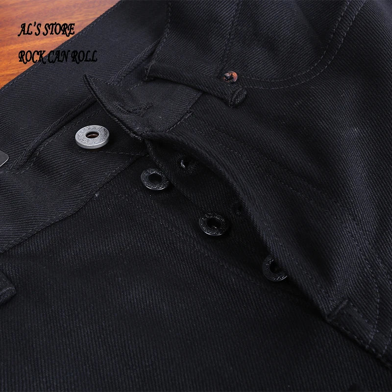 511xx-0006 Red Tornado Indigo Selvage Unwashed Slim Pants Unsanforised Raw Denim Jeans 14.5oz