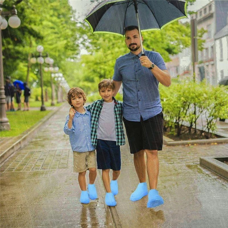 Waterproof Shoe Cover Silicone Material Unisex Shoes Protectors Rain Boots for Indoor Outdoor Rainy Silicone outdoor shoe Cover