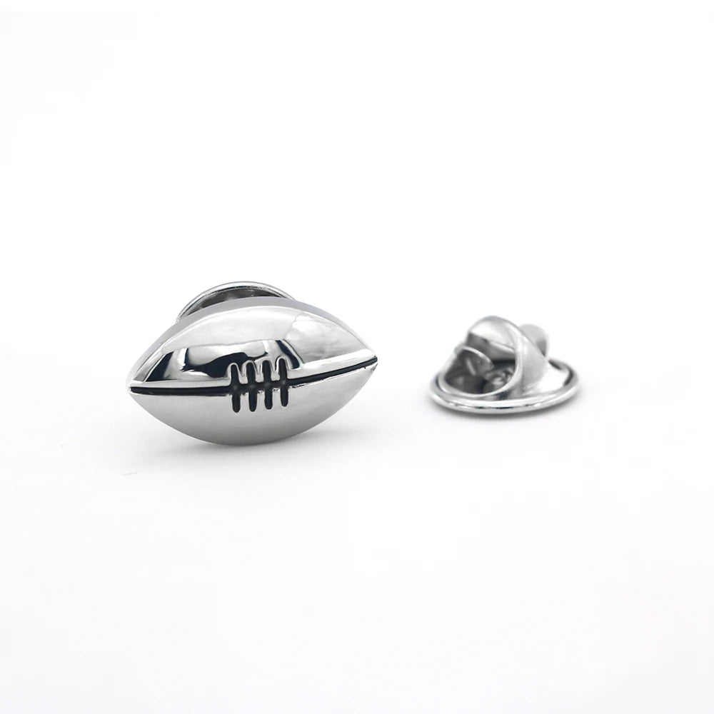 Men's Fashion Brooch Lady's Lapel Pin Clothing Backpack Badge Quality Brass Material Building Blocks Design Suit Pin For Men