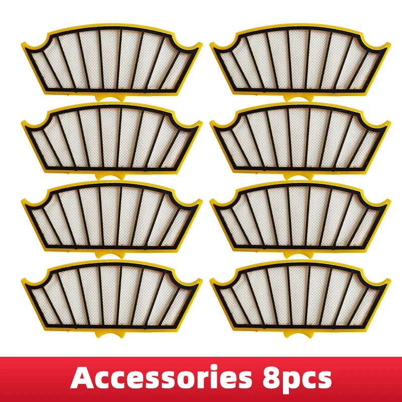 Compatible For iRobot Roomba 500 Series 510 530 535 532 550 560 570 580 585 Hepa Filter Main Side Brush Spare Parts