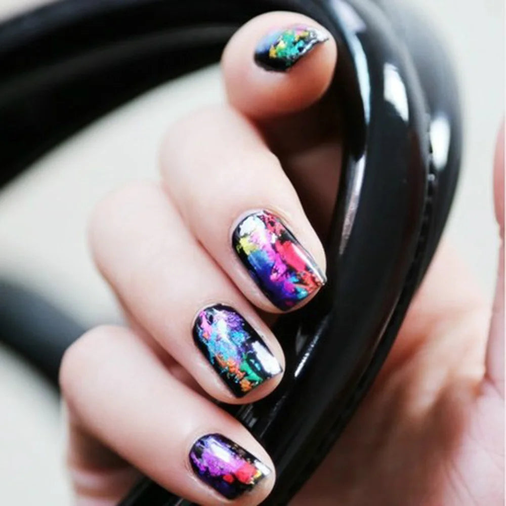 16ml Nail Foil Glue No Need Cure Galaxy Star Nail Art Decoration Tools Transfer Foil Sticker Adhesive Glue