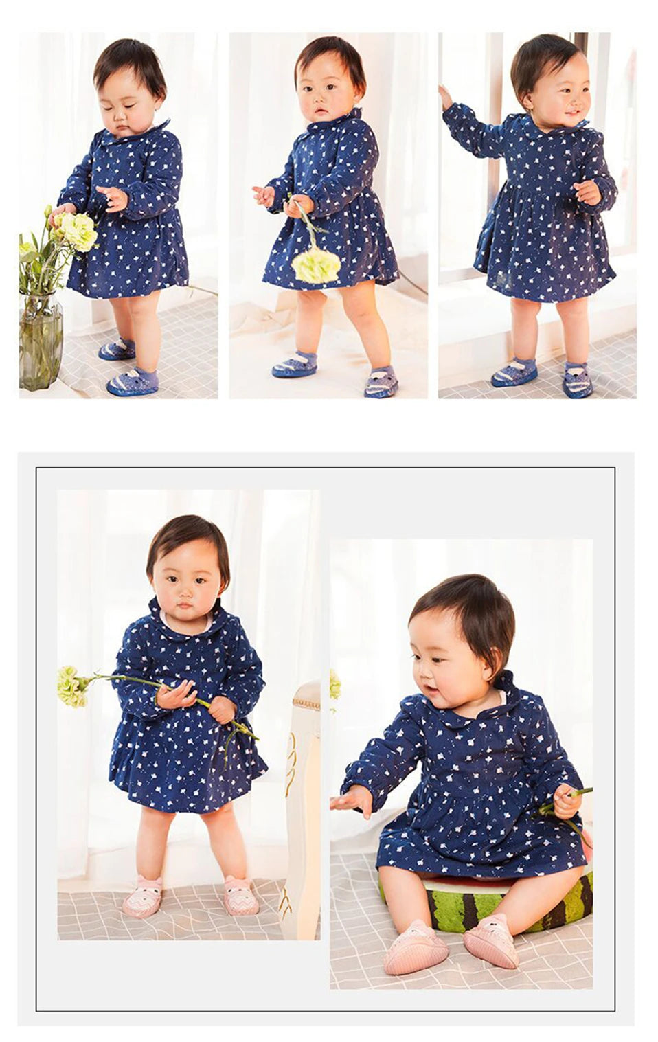 2022 Fashion Baby Socks With Rubber Soles Infant Sock Newborn Autumn Winter Children Floor Socks Shoes Anti Slip Soft Sole Sock