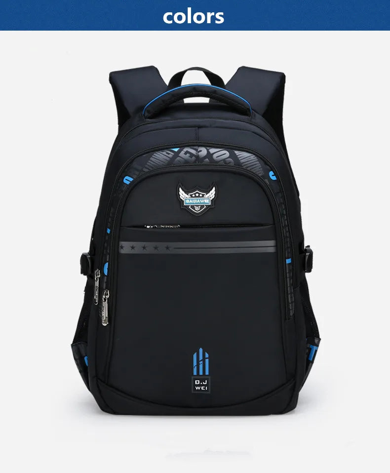 NEW Children Orthopedics School Bags Kids Backpack In Primary Schoolbag For Teenager Boys Waterproof Backpacks Book Bag mochila