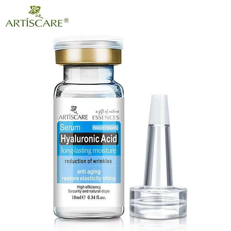 ARTISCARE Hyaluronic Acid Serum 2PCS Moisturizing and Wrinkles HA Essence for Face Skin Care Firming Facial Cream