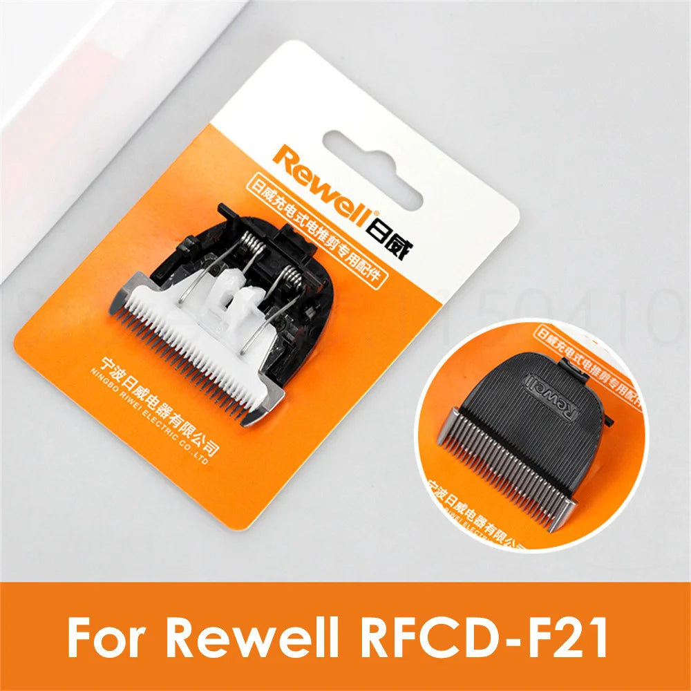 Original Electric Hair Clipper Blade Replacement Knife for Rewell Clipper Plastic Blade Parts F28 F29 S7 RFCD-F17 Trimmer Head