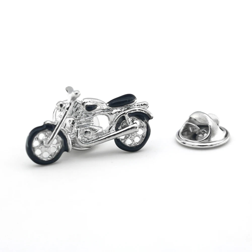 Men's Fashion Brooch Lady's Lapel Pin Clothing Backpack Badge Quality Brass Material Building Blocks Design Suit Pin For Men