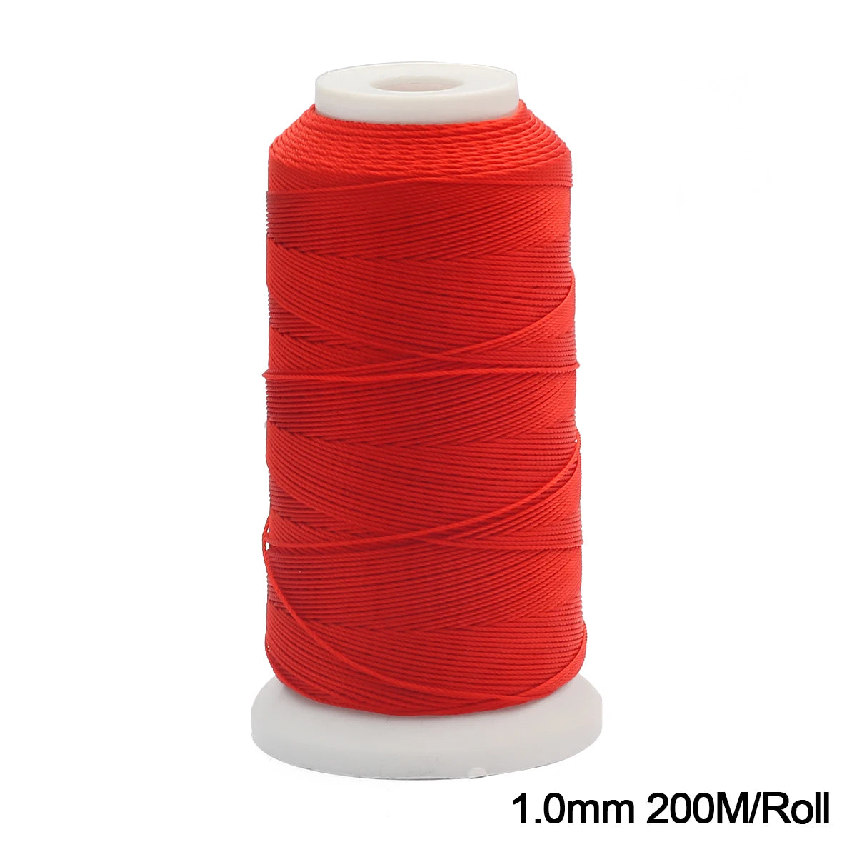 0.2-2.5mm Red Nylon Cord Thread Chinese Knot Macrame Cord Bracelet Braided String For Jewelry Making DIY Tassels Beading Thread