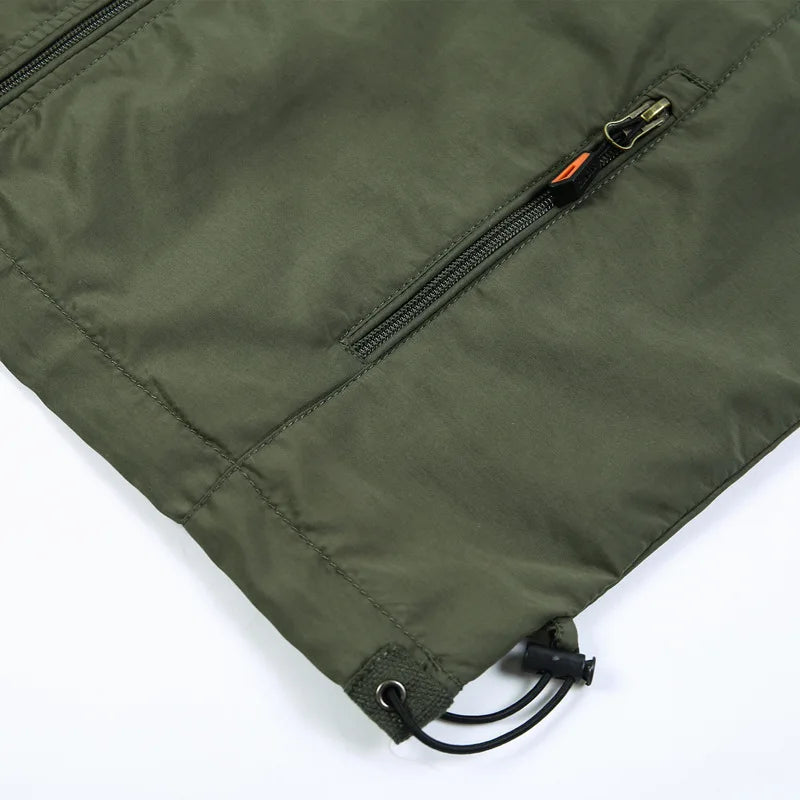 Sleeveless Vest Men Summer Breathable Waistcoat Vest Jacket Men's Outdoor Fishing Hiking Photography Vest Travel Clothing Man