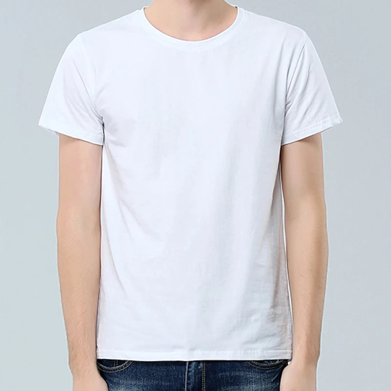 Design Your Own Custom T-shirt !00% Cotton White Men Women Tops Tees Add Print Personalized Photo Logo Family Breathable Tshirt